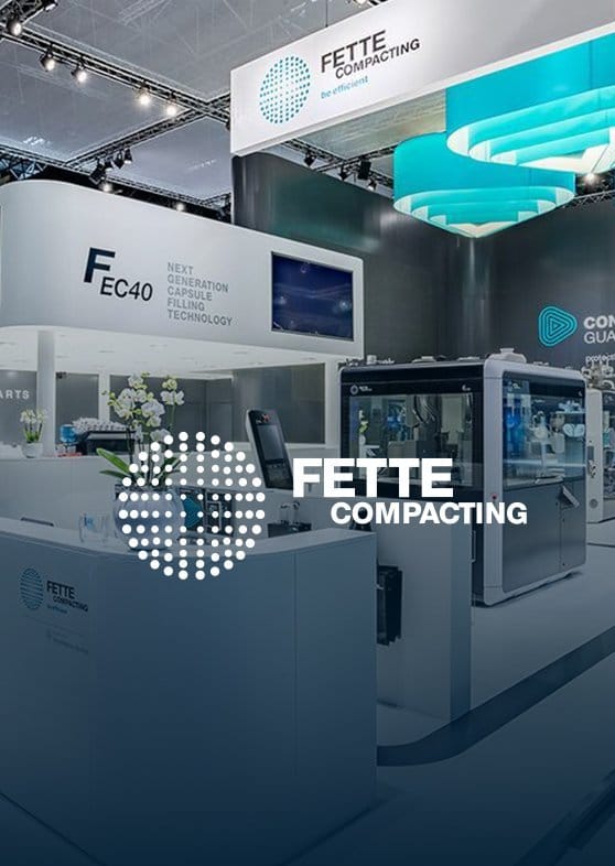 Fette Compacting Messestand