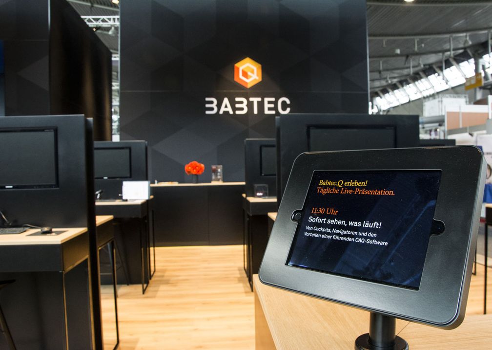 Messe Control Babtec Messestand