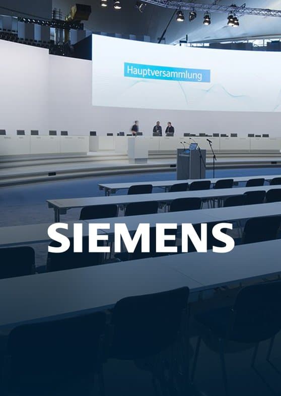 Siemens Hauptversammlung
