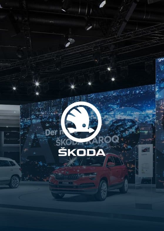 Skoda trade fair presence